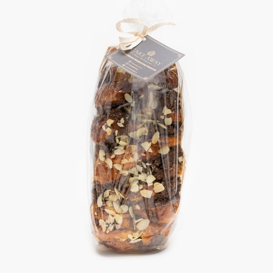 Cozonac cu nucă, portocală confiată și nutella 1.1kg