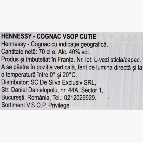 Coniac Privilege VSOP, 40% alc., 0.7l + cutie