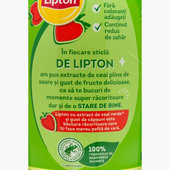 Băutură răcoritoare necarbonatată cu ceai verde și suc de căpșuni Ice Tea 1.5l