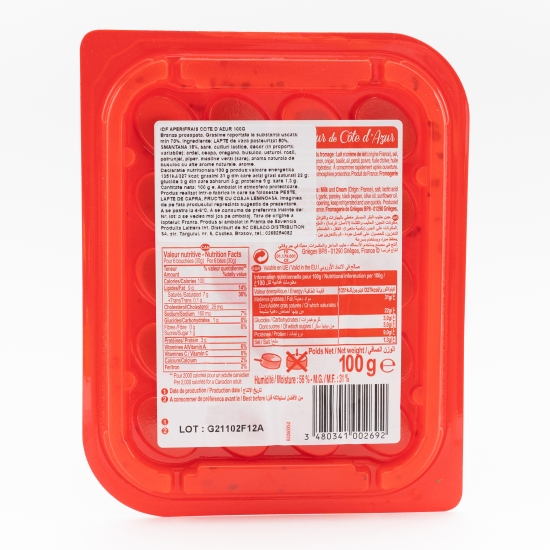 Brânză proaspătă aperitiv Aperifrais Côte d’Azur 100g