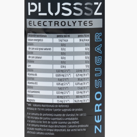 Băutură cu electroliți, zero zahăr, cu aromă de multifructe Sportcap 750ml