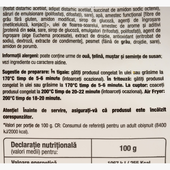 Cordon bleu de pui 500g