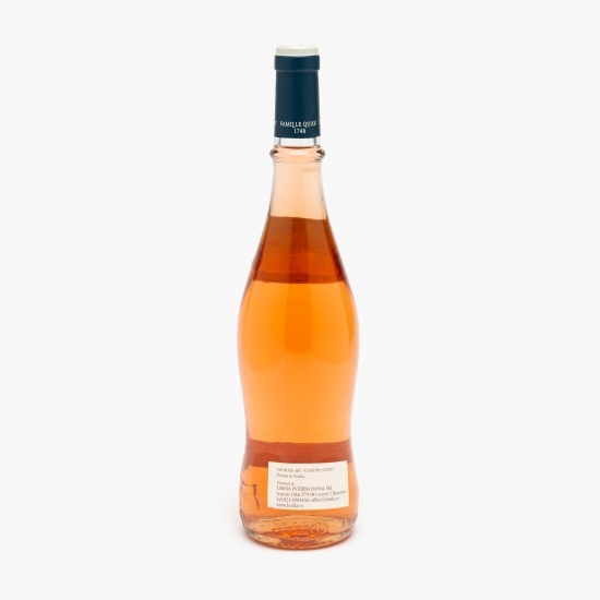 Vin rose sec Rose de Provence, 12.5%, 0.75l