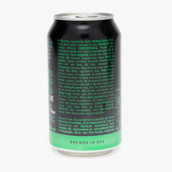 Bere IPA nepasteurizată, doză 355ml