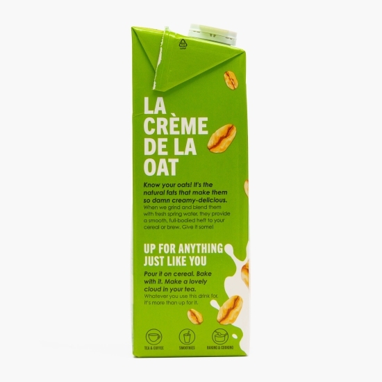 Băutură vegetală eco din ovăz, fără zahăr adăugat, 1l