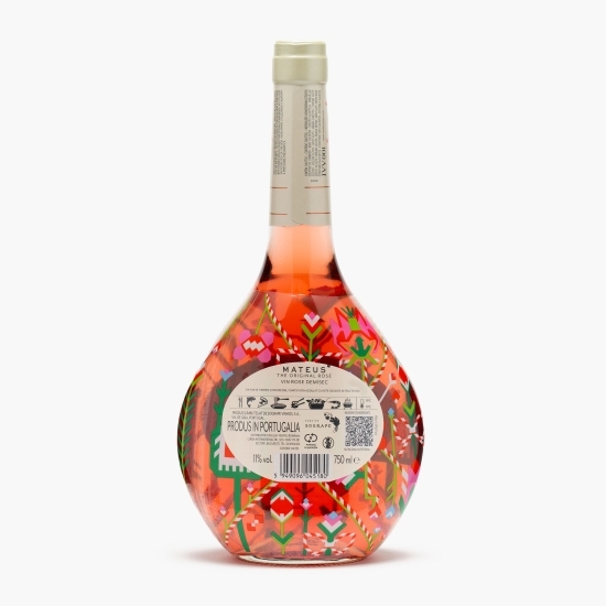 Vin rose demisec, 11%, 750ml