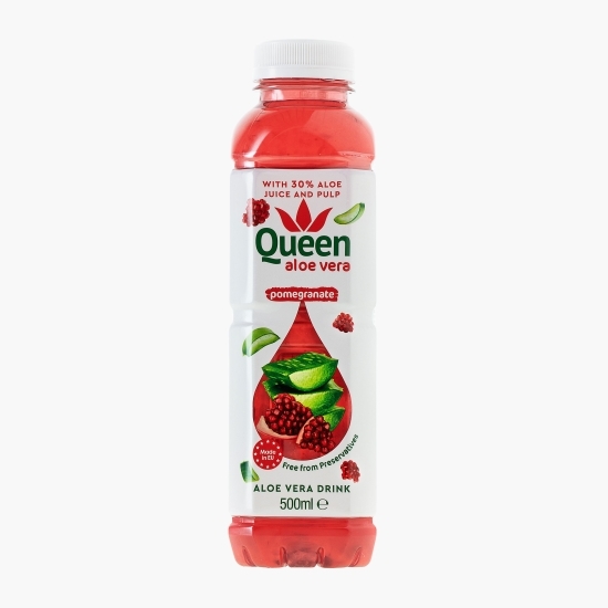Băutură răcoritoare necarbogazoasă aloe vera și rodie 500ml