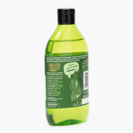 Gel de duș bio cu ulei avocado 385ml