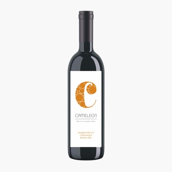 Vin alb sec Fetească Albă, Sauvignon Blanc, Chardonnay și Muscat Ottonel, Cameleon, 13.5%, 0.75l
