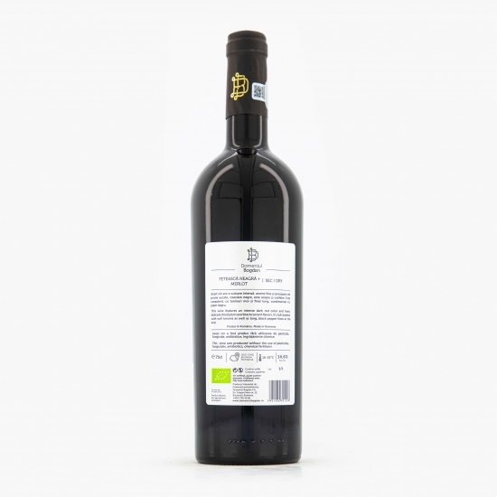 Vin roșu sec Fetească Neagră & Merlot. 14.6%, 0.75l
