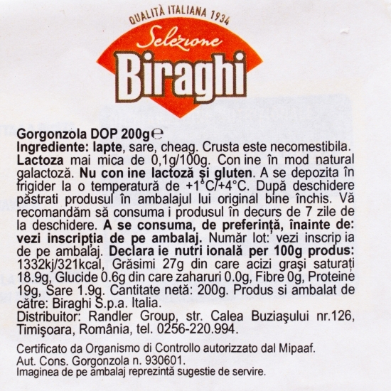 Brânză Gorgonzola 200g