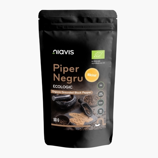 Piper negru măcinat ecologic 50g