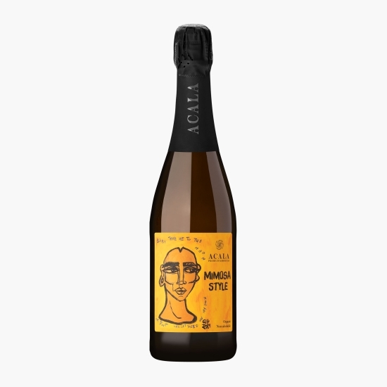 Ceai spumant organic Mimosa Style, 0% alc, 750ml