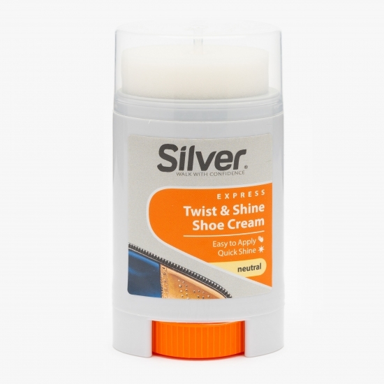 Cremă pantofi cu aplicator Twist & Shine 50ml
