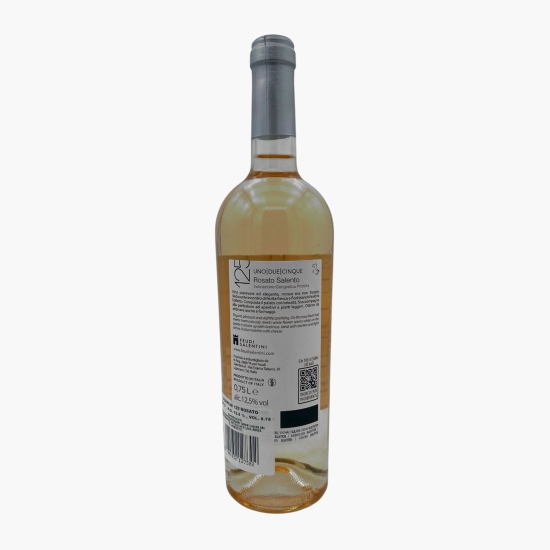 Vin roze sec 125 Rosato Salento IGP, 12.5%, 750ml