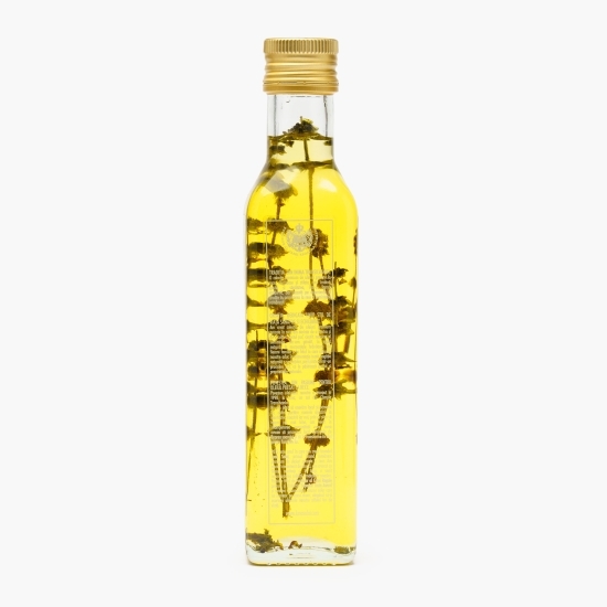 Ulei de floarea soarelui, presat la rece, cu busuioc 250ml