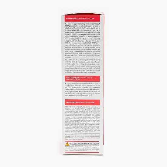 Vopsea permanentă pentru păr Ultra 9.10 blond irizat 100ml