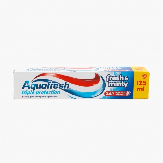 Pastă de dinți Triple Protection - Fresh & Minty 125ml