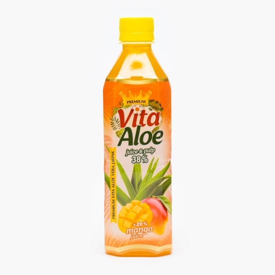 Băutură necarbogazoasă cu aloe vera și mango 0.5l