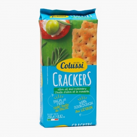 Crackers cu ulei de măsline 250g 