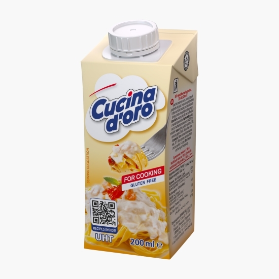 Cremă pentru gătit UHT 23% grăsime 200ml