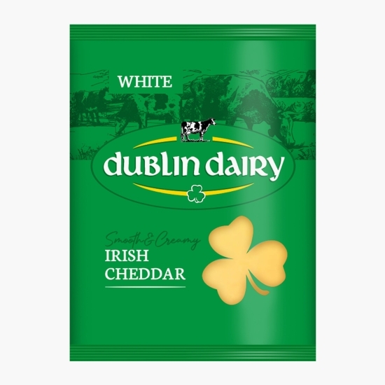Brânză Irish Cheddar White (alb) felii 150g