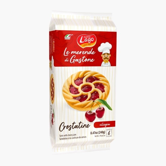 Mini tarte cu gem de cireșe Crostatine, 6x40g