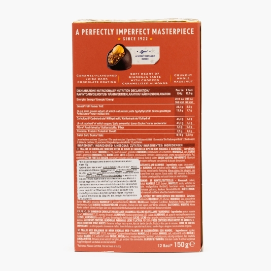 Praline de ciocolată cu migdale caramelizate, 150g