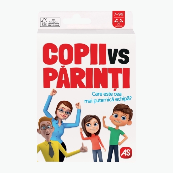 Joc de cărți "Copii vs Părinți" (Ro)