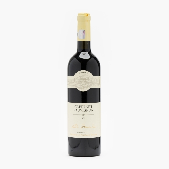 Vin roșu sec Cabernet Sauvignon, 13.5%, 0.75l 
