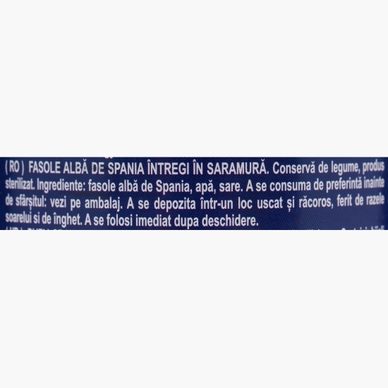 Fasole albă de Spania 400g