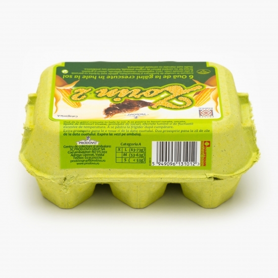 Ouă mărimea L cod 2, 6 buc