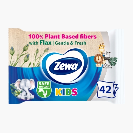 Hârtie igienică umedă Kids 42 buc