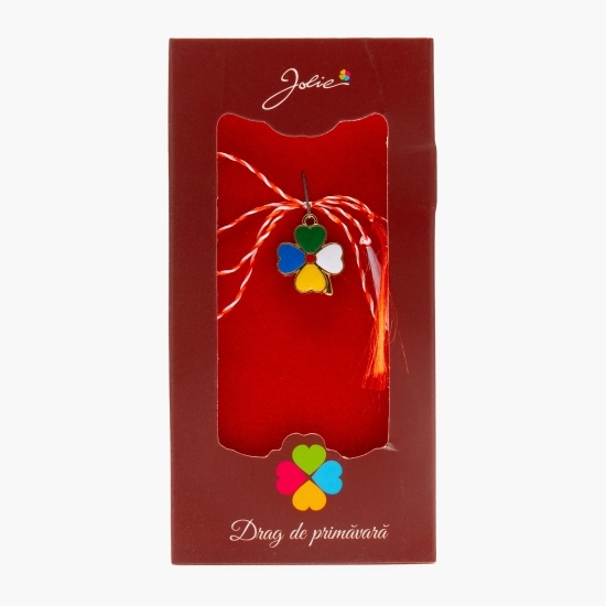 Mărțișor pandantiv trifoi V5 5cm x 9.5cm