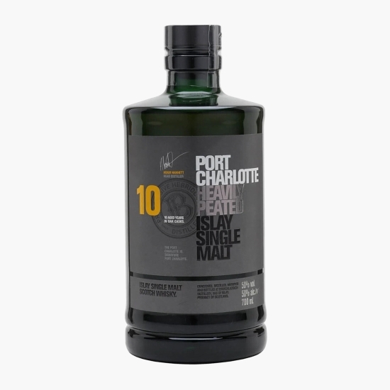 Single Malt Whisky Port Charlotte, 10 YO, 50%, Scotland, 0.7l