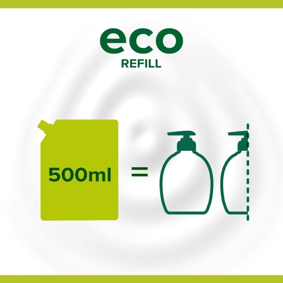 Rezervă săpun lichid Naturals Milk&Almond, eco refill 500ml