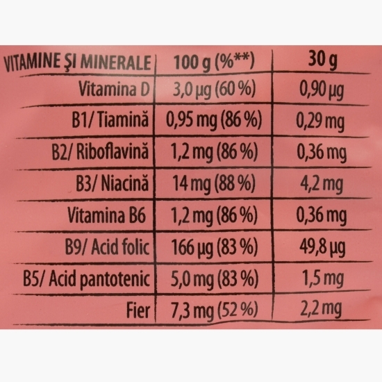 Cereale pentru mic dejun cu căpșuni 450g