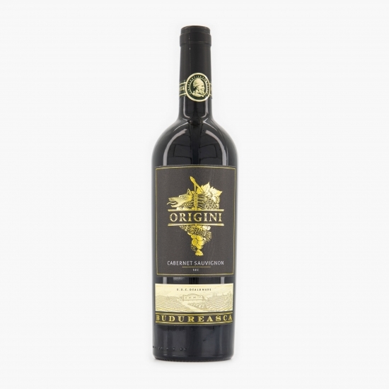 Vin roșu sec Cabernet Sauvignon, 14.5%, 750ml