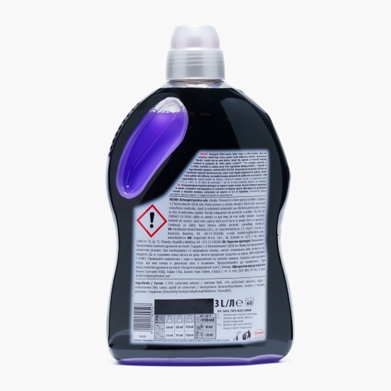 Detergent de rufe lichid Black, 60 spălări, 3l