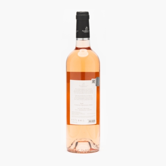 Vin rose sec Cabernet Sauvignon & Syrah, 13.5%, 0.75l
