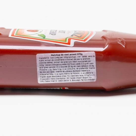 Ketchup de roșii picant 570g