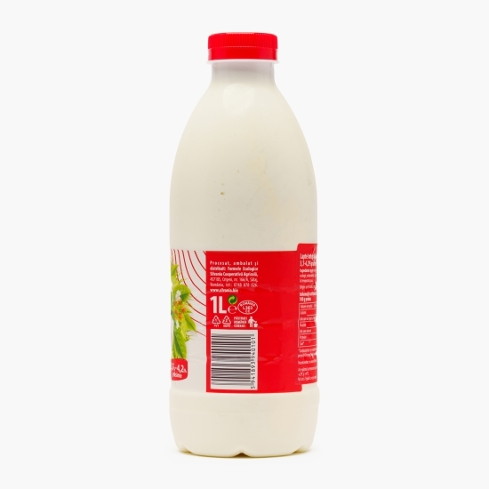 Lapte eco 3.7-4.2% grăsime, 1l