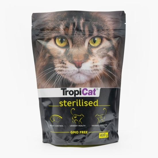Hrană uscată pentru pisici sterilizate 400g