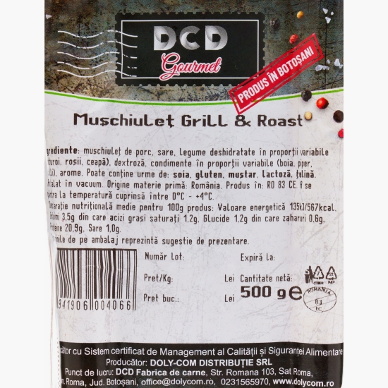 Mușchiuleț de porc Grill & Roast 500g