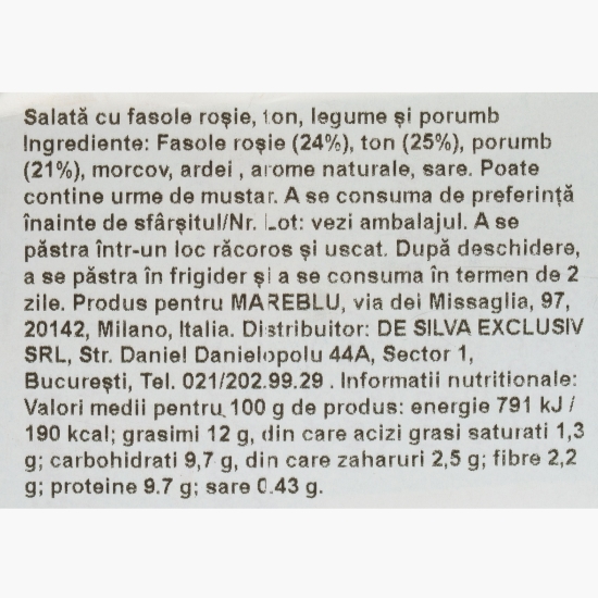 Salată mexicană cu ton, 160g