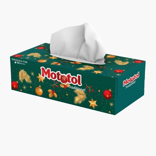 Șervețele la cutie, 2 straturi, 150 buc