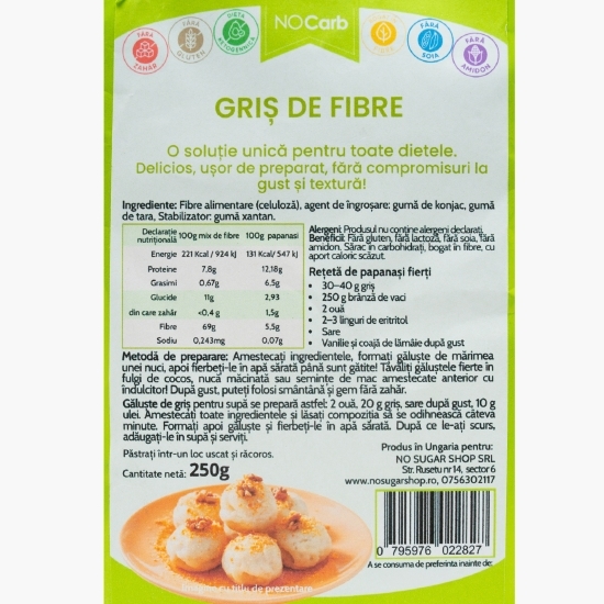 Griș de fibre 250g