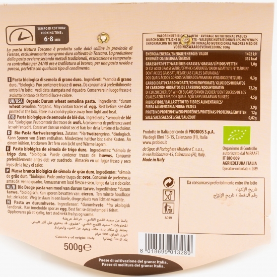 Pappardele din grâu dur eco 500g