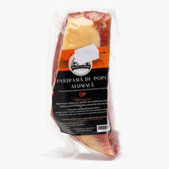 Pastramă de porc afumată 300g
