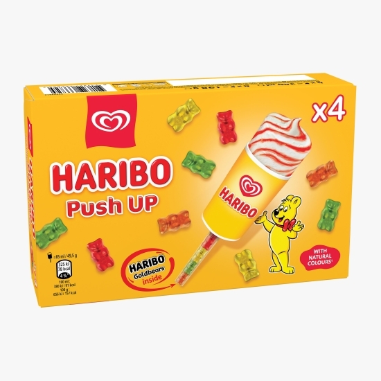 Înghețată Haribo Push Up 4x85ml (4x49.5g)